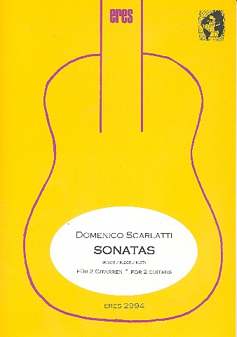 3 Sonaten  für 2 Gitarren  2 Spielpartituren