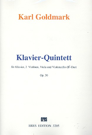 Quintett B-Dur op.30 für 2 Violinen, Viola,  Violoncello und Klavier  Stimmen