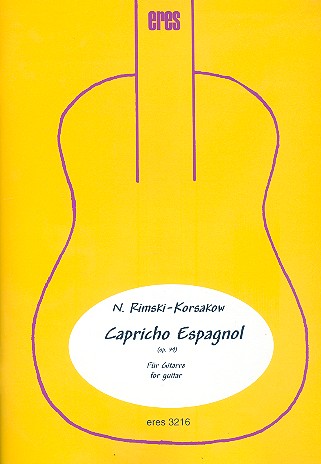 Capricho espagnol op.34  für 2 Gitarren  Partitur und Stimmen  