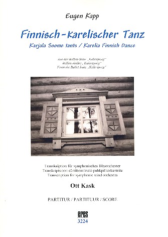 Finnisch-karelischer Tanz  für Blasorchester  Partitur
