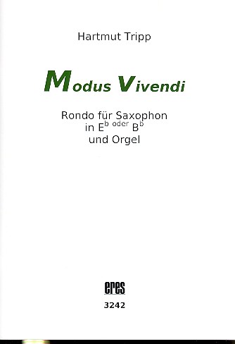 Modus vivendi  für Saxophon und Orgel  
