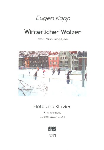 Winterlicher Walzer  für Flöte und Klavier  