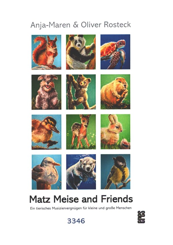 Matz Meise and Friends (+QR-Code)  für Klavier und Instrumente in C, Bb, Eb (variabel)  5 Stimmen