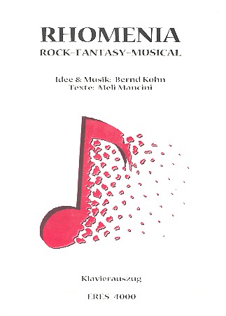 Rhomenia (+ 2 CD's) für Soli,  gem Chor und Instrumente  Klavierauszug