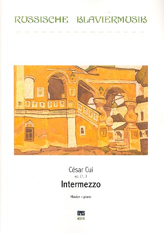 Intermezzo op.21,3  für Klavier  