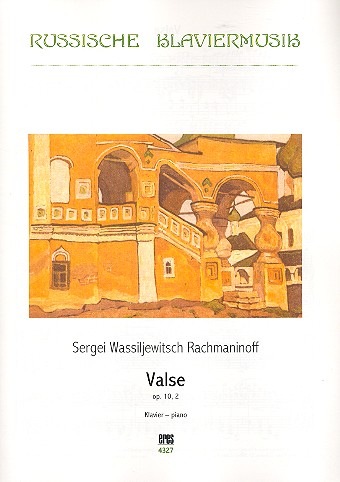 Valse op.10,2  für Klavier  