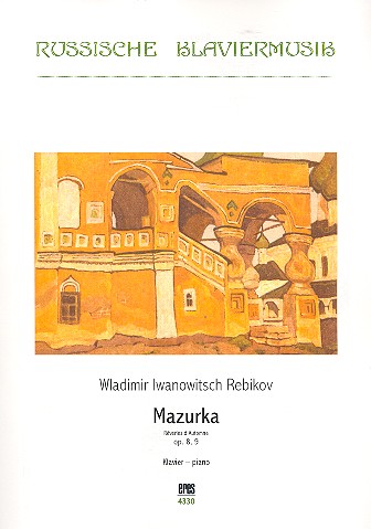 Mazurka op.8,9  für Klavier  