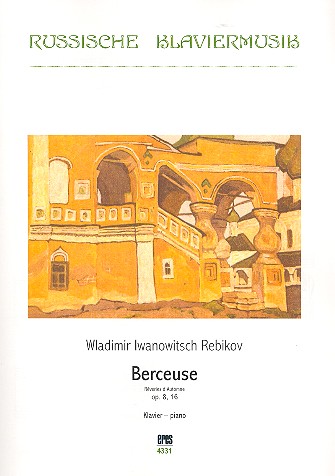 Berceuse op.8,16  für Klavier  
