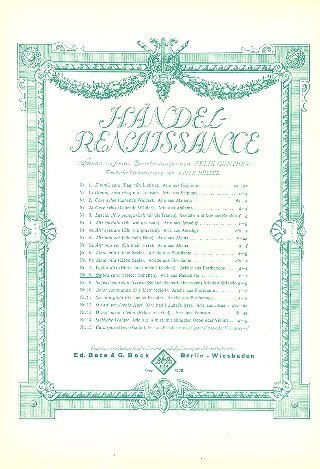 Ombra cara&nbsp;&nbsp;für Sopran und Klavier&nbsp;&nbsp;