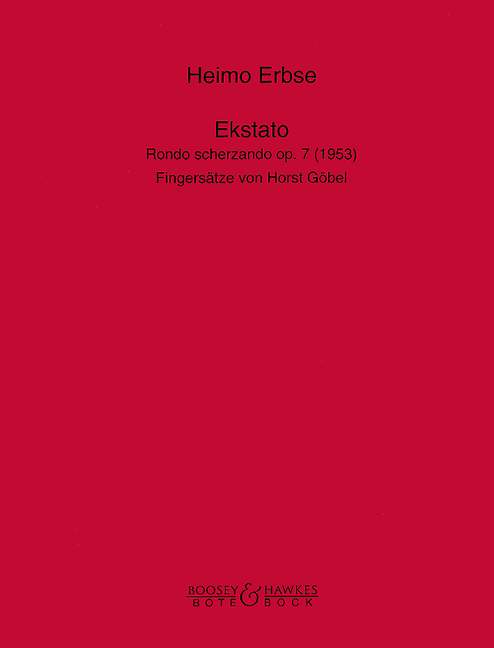 Ekstato, Rondo Scherzando op. 7  Klavier  