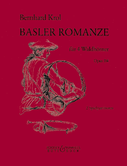Basler-Romanze op. 114  4 Hörner  Spielpartitur
