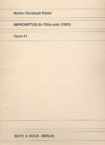 Impromptus op.41  für Flöte  