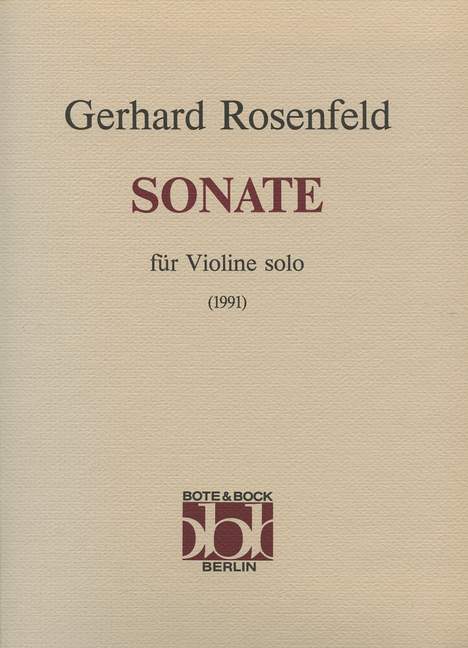 Sonate  Violine  