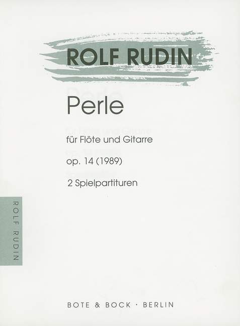 Perle op. 14&nbsp;&nbsp;Flöte und Gitarre&nbsp;&nbsp;
