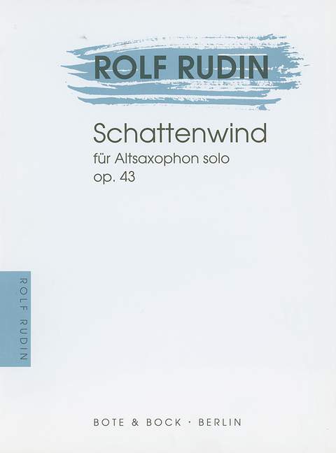 Schattenwind op. 43&nbsp;&nbsp;Alt-Saxophon&nbsp;&nbsp;