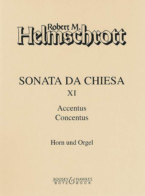 Sonata da chiesa Nr.11&nbsp;&nbsp;für Horn und Orgel&nbsp;&nbsp;