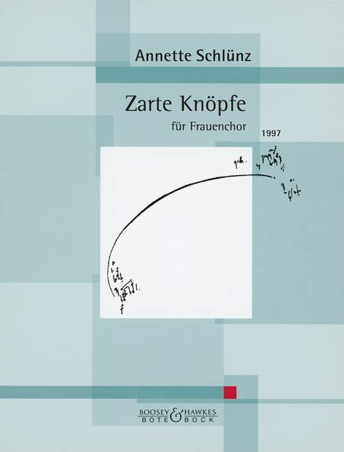 Zarte Knöpfe  für Frauenchor a cappella  Singpartitur