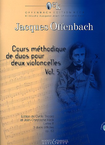 Cours méthodique de Duos op.53  vol.5 (+CD) für 2 Violoncelli  