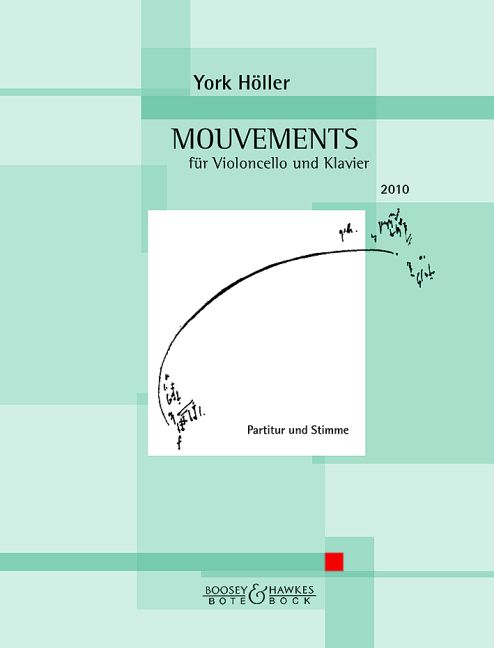 Mouvements  für Violoncello und Klavier  