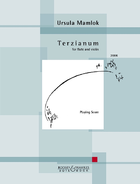 Mamlok, Ursula&nbsp;&nbsp;Terzianum&nbsp;&nbsp;Flöte und Violine Spielpartitur