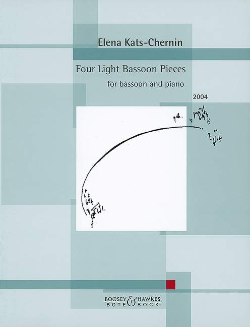 Kats-Chernin, Elena Four Light Bassoon Pieces&nbsp;&nbsp;Fagott und Klavier&nbsp;&nbsp;