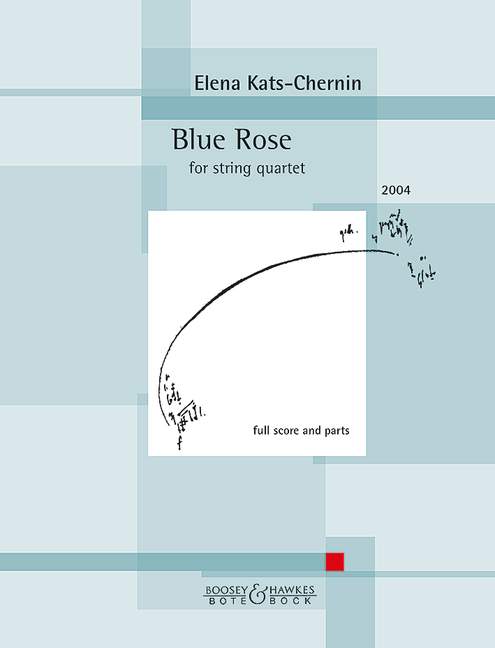 Blue Rose  für Streichquartett  Partitur und Stimmen