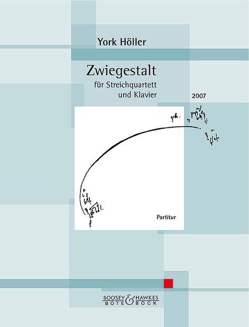BB3420 Zwiegestalt  für Streichquartett und Klavier  Partitur