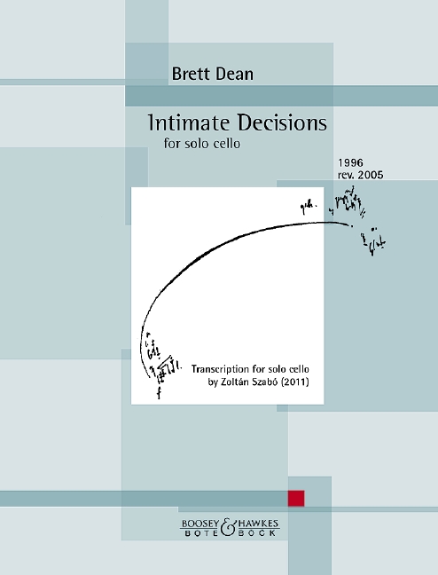 Intimate Decisions  for violoncello  