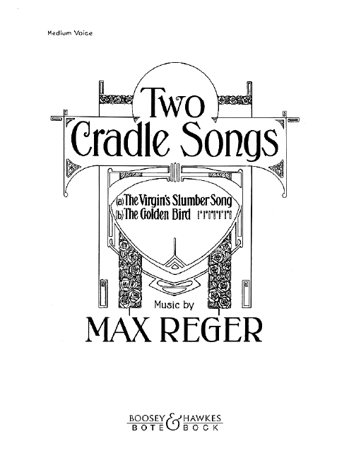 2 Cradle Songs op.76  for medium voice and piano (dt/en)  