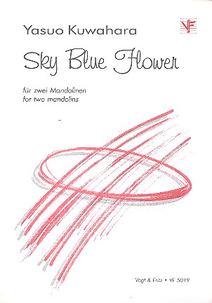 Sky blue Flower für 2 Mandolinen  Spielpartitur  