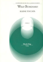 Burkhard, Willy&nbsp;&nbsp;Kleine Toccata&nbsp;&nbsp;Cembalo