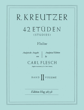 42 Etüden Band 2  für Violine  