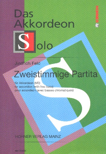 Zweistimmige Partita  für Akkordeon M3  
