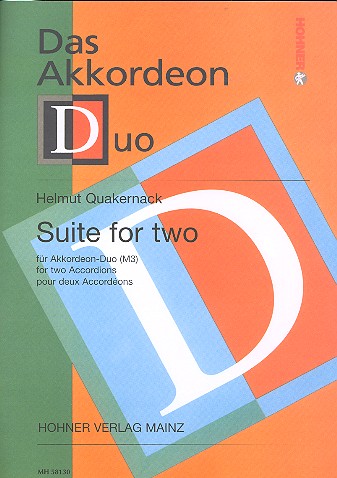 Suite for two  für 2 Akkordeons  Spielpartitur