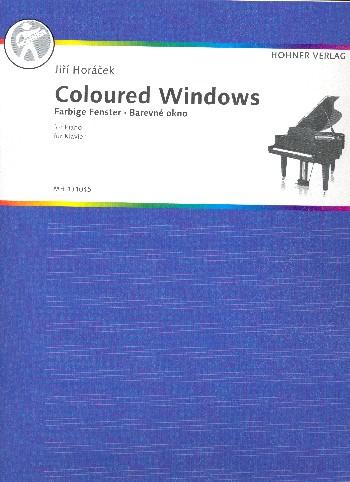 Farbiges Fenster  für Klavier  