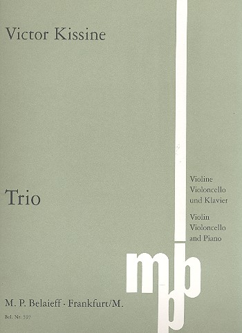 Trio  für Violine, Violoncello und Klavier  Stimmen