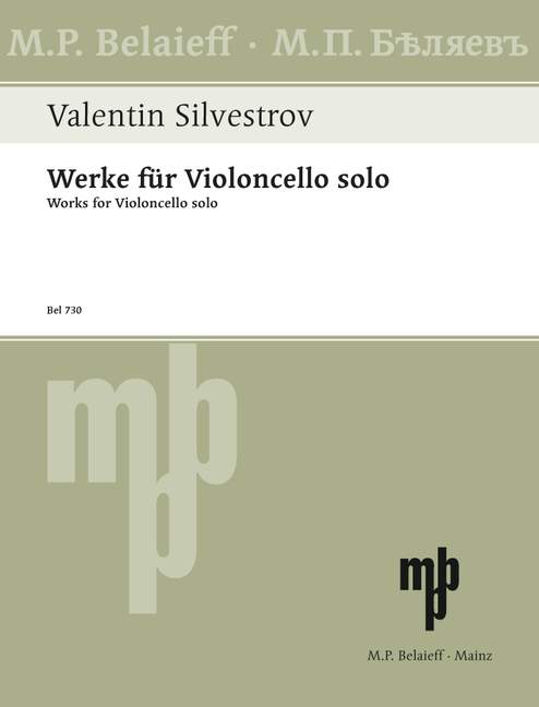 Werke  für Violoncello solo  