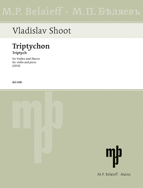 Triptychon  für Violine und Klavier  