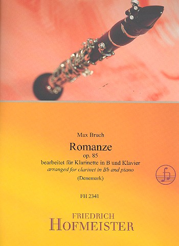 Romanze op.85  für Klarinette und Klavier  