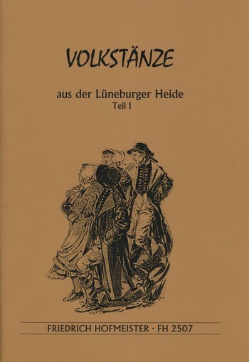 Volkstänze aus der Lüneburger Heide&nbsp;&nbsp;Band 1 mit Klavier&nbsp;&nbsp;
