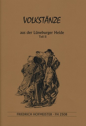 Volkstänze aus der Lüneburger Heide&nbsp;&nbsp;Band 2 mit Klavier&nbsp;&nbsp;