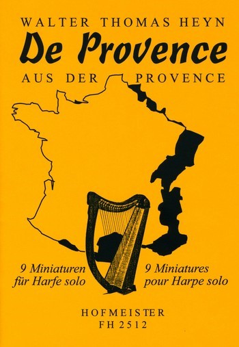 De Provence Miniaturen für Harfe    