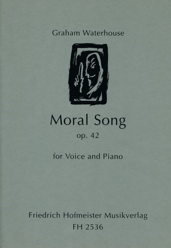 Moral Song für Gesang und Klavier    