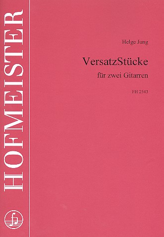 Versatzstücke für 2 Gitarren  Stimmen  