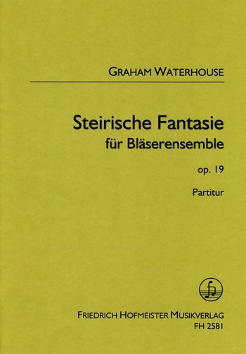 Steirische Fantasie op.19 für Bläser  Partitur  