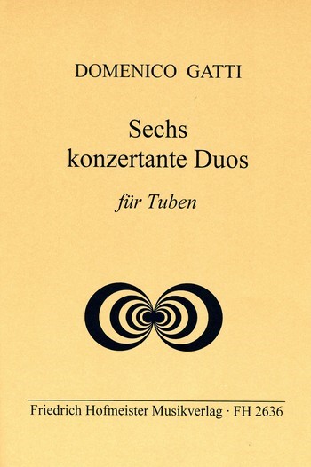 6 konzertante Duos  für 2 Tuben  