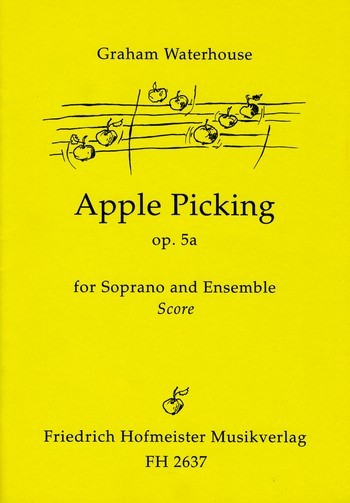 Apple Picking op.5a for Voice and  chamber ensemble  score