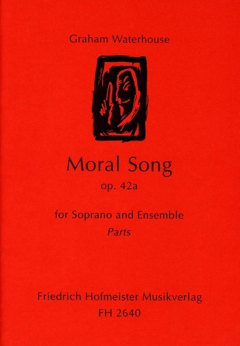 Moral Song for Voice and  chamber ensemble  Stimmen
