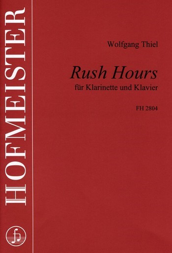 Rush Hours für Klarinette  und Klavier  