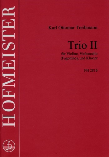 Trio 2 für Violine, Fagottino  (Violoncello) und Klavier  